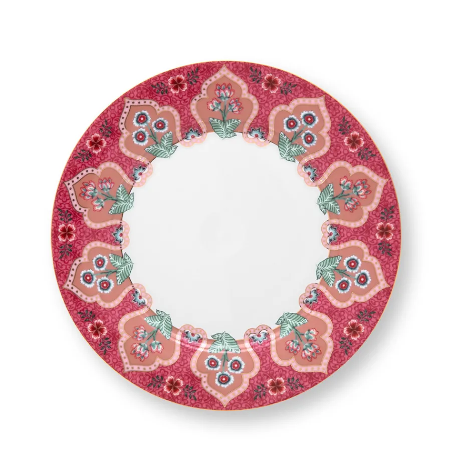 PIP Studio Teller Flower Festival Deco Dark Pink 21cm Best