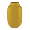 PIP Studio Vase Metall Oval Yellow 30 cm Clearance