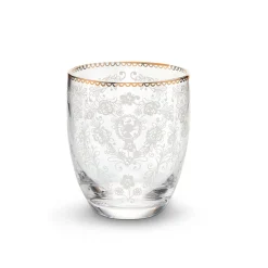 PIP Studio Wasserglas Floral Clear Discount