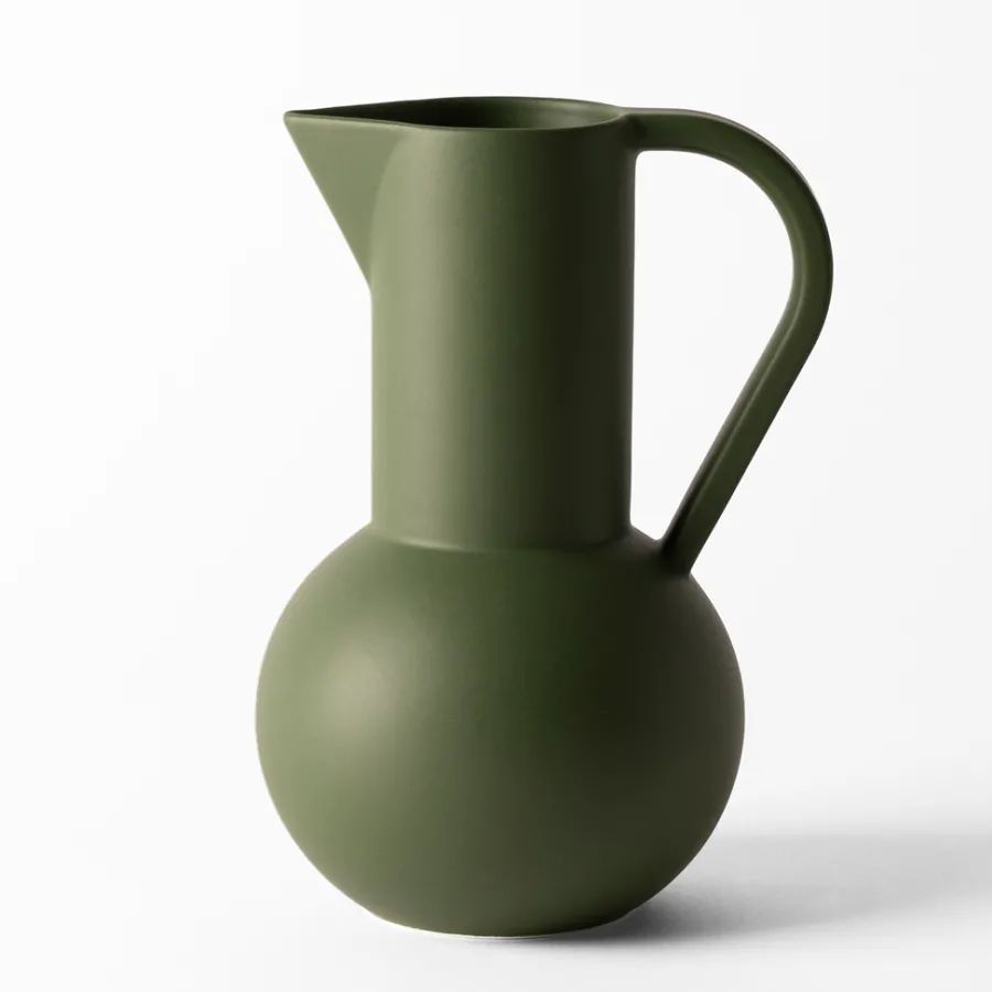 raawii Krug Medium Strøm Deep Green Discount