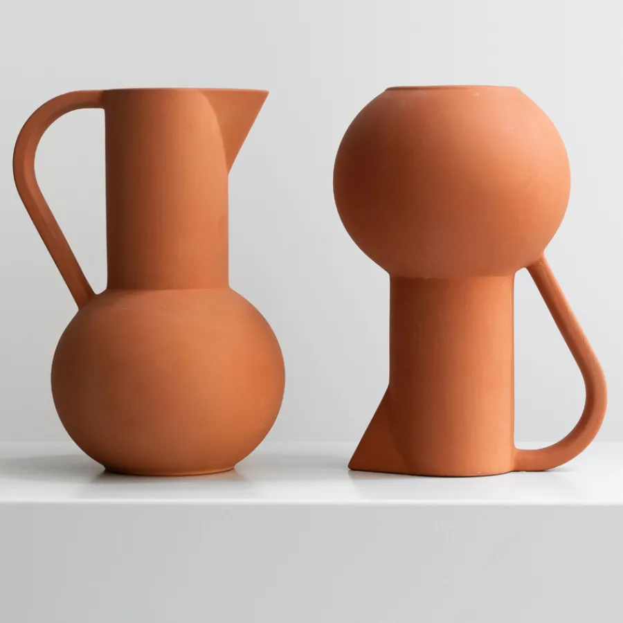 raawii Krug Strøm 24 cm Terracotta Sale