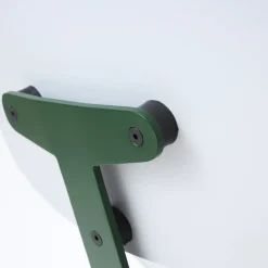 raawii Lounge chair Dark green / Sitzschale light grey Best