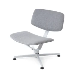raawii Lounge chair Light grey / Stoffbezug re-wool grey Sale