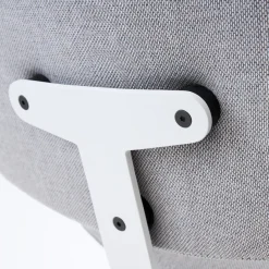 raawii Lounge chair Light grey / Stoffbezug re-wool grey Sale