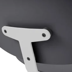 raawii Lounge chair Light grey / Sitzschale anthracite Clearance