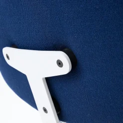 raawii Lounge chair Light grey / Stoffbezug Blue Outlet
