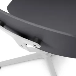 raawii Lounge chair Light grey / Sitzschale anthracite Clearance