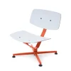 raawii Lounge chair Orange / Sitzschale light grey Best