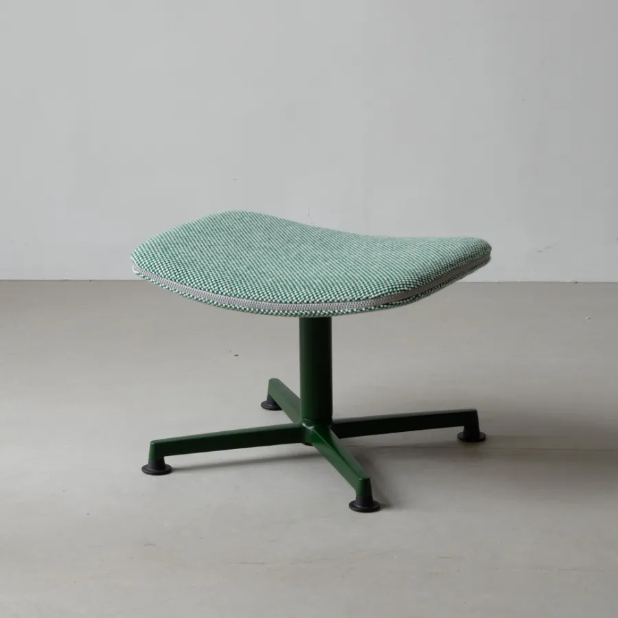 raawii Ottoman Dark green / Stoffbezug green Sale