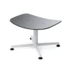raawii Ottoman Light grey / Sitzschale anthracite Fashion