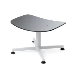 raawii Ottoman Light grey / Sitzschale anthracite Fashion