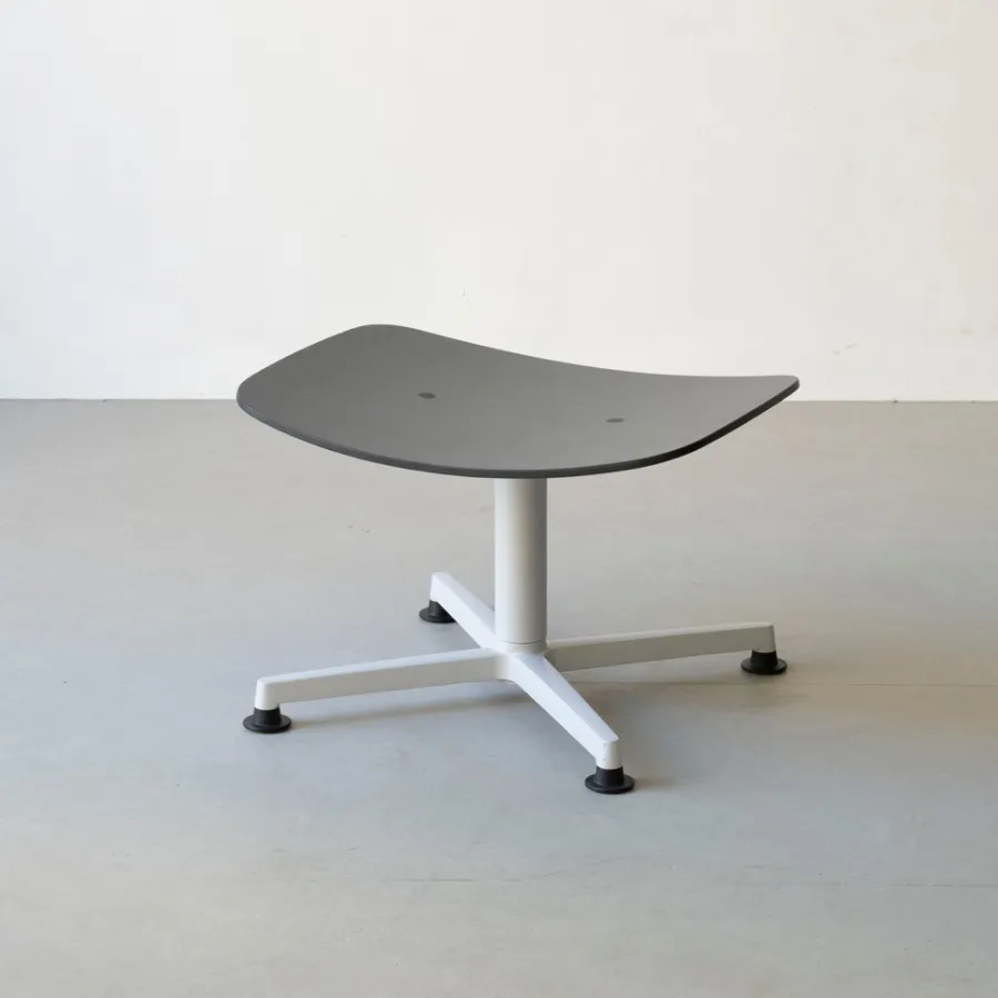 raawii Ottoman Light grey / Sitzschale anthracite Fashion