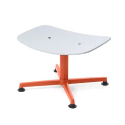 raawii Ottoman Orange / Sitzschale light grey Online