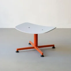 raawii Ottoman Orange / Sitzschale light grey Online