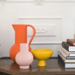 raawii Vase Strøm 16 cm Coral Blush Discount