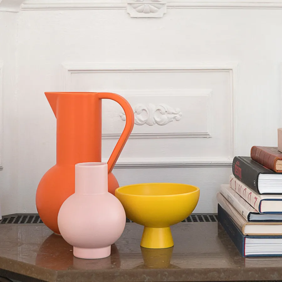 raawii Vase Strøm 16 cm Coral Blush Discount