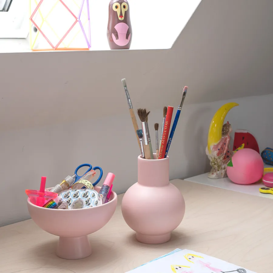 raawii Vase Strøm 16 cm Coral Blush Discount