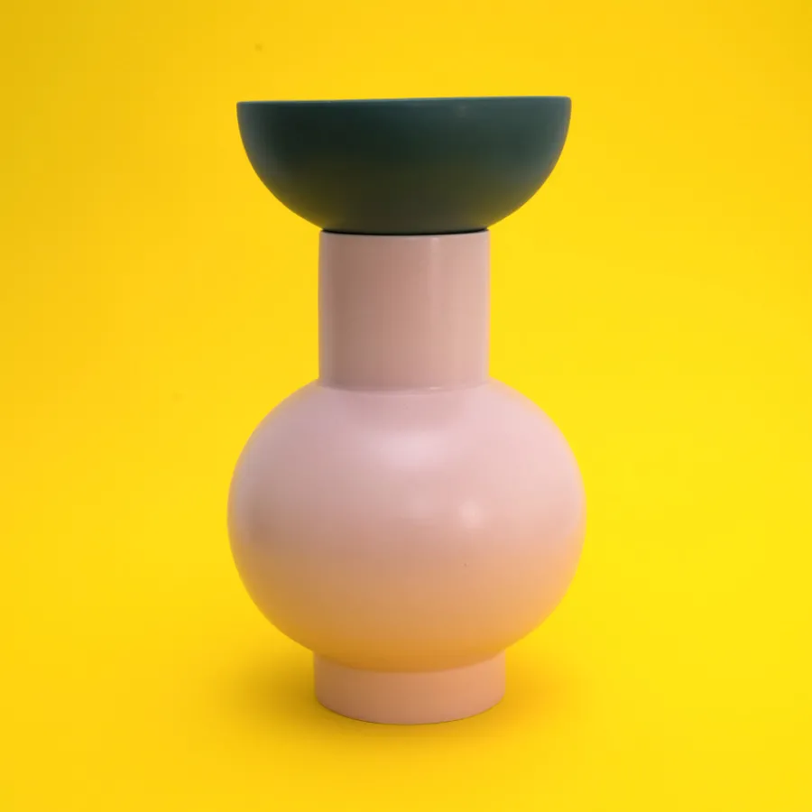 raawii Vase Strøm 33 cm Coral Blush Discount
