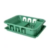 Rice Abtropfgestell mit Besteckhalter Green Discount