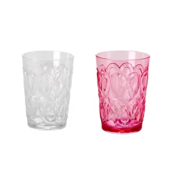 Rice Acryl Wasserglas Swirly Outlet