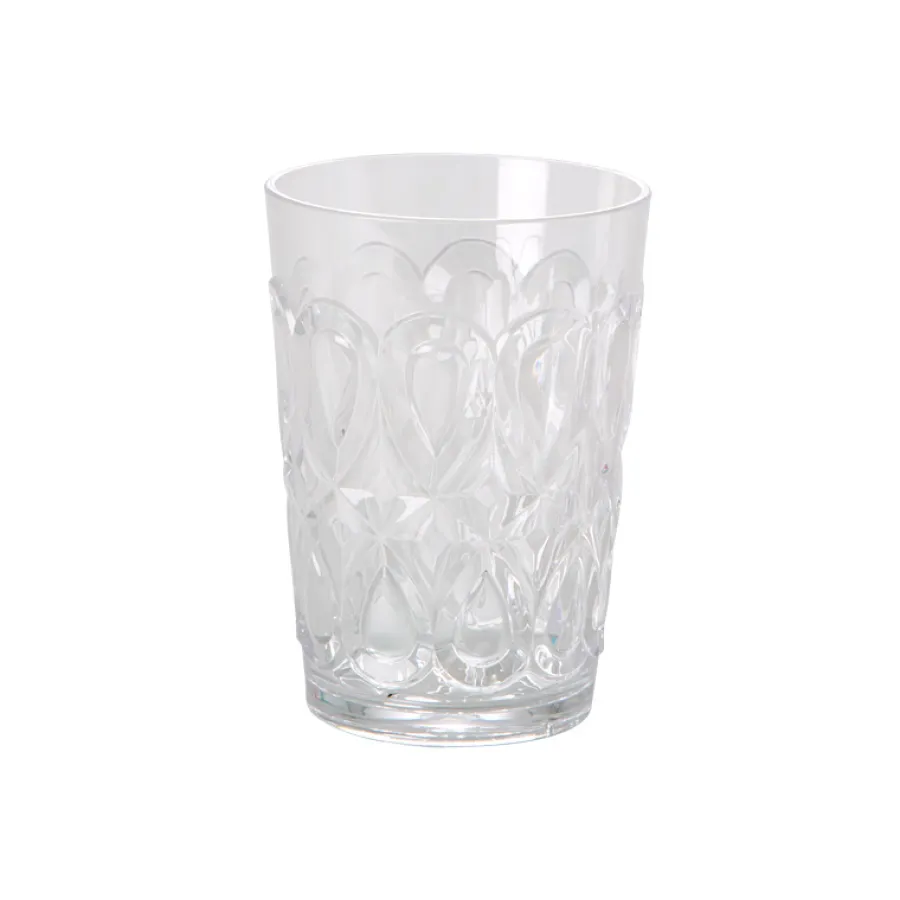 Rice Acryl Wasserglas Swirly Outlet
