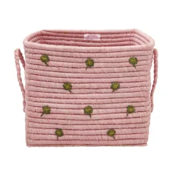 Rice Aufbewahrungskorb Clovers Pink Online