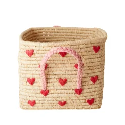 Rice Aufbewahrungskorb Hearts New
