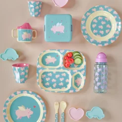 Rice Brotdose Lunchbox Flying Pig Fashion