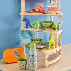 Rice Brotdose Lunchbox mit 3 Segmenten Soft Green/Blue Outlet