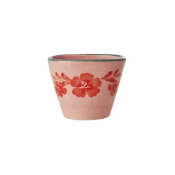 Rice Espresso-Tasse Keramik oval handbemalt Orange Flower Vine 70 ml Discount