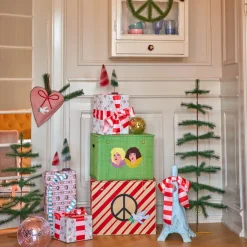 Rice Faltbarer Aufbewahrungskorb Candy Cane Stripes Peace XL Discount