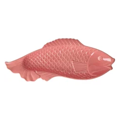 Rice Keramik Servierplatte Fish Coral Hot