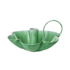 Rice Kerzenhalter Flower Green Discount