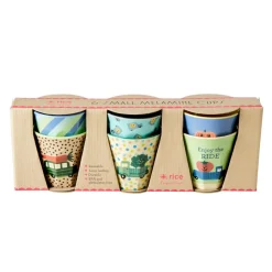 Rice Kinder Melamin Becher Klein Autos 6er-Set Best