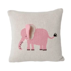 Rice Kissen Elephant mit 3D Details Pink 30x30 New