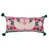 Rice Kissen gestrickt mit Schwan & Tassels Pink Online