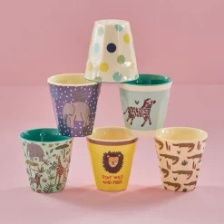 Rice Kleine Melamin Becher Jungle 6er-Set Online