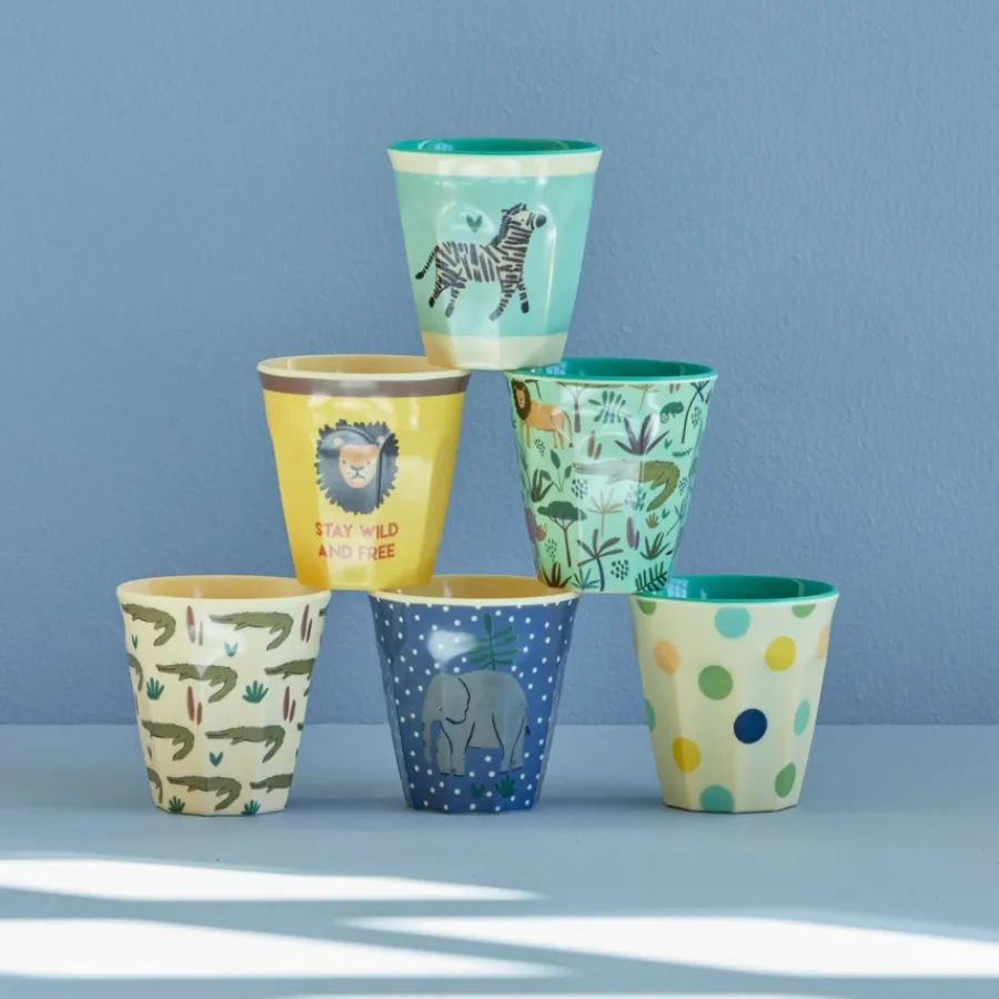 Rice Kleine Melamin Becher Jungle 6er-Set Online