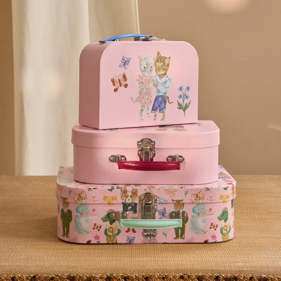 Rice Koffer Nathalie Lété Pink 3er-Set Sale