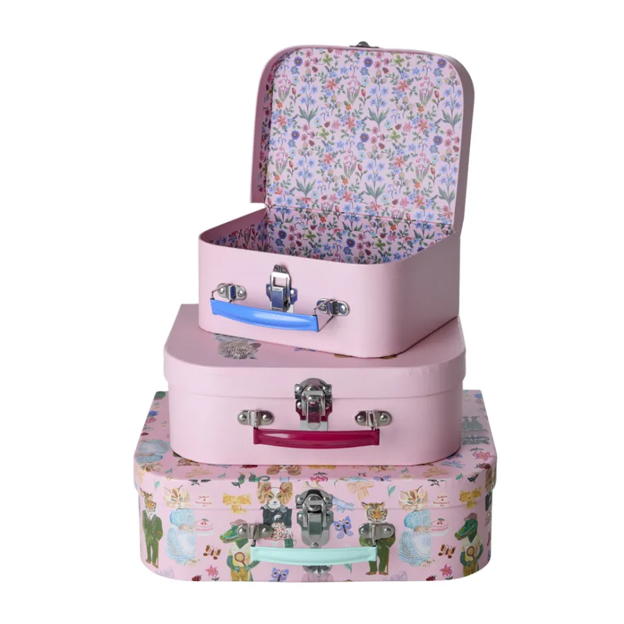 Rice Koffer Nathalie Lété Pink 3er-Set Sale