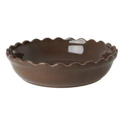 Rice Kuchenform Keramik Chocolate Brown L Clearance