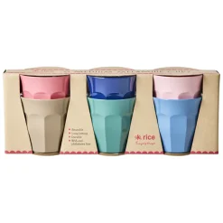 Rice Melamin Becher 'A New York Minute' Colors 250 ml 6er-Set Discount
