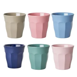 Rice Melamin Becher 'A New York Minute' Colors 250 ml 6er-Set Discount
