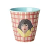 Rice Melamin Becher Angel Red Medium Fashion