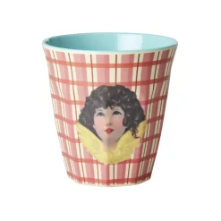 Rice Melamin Becher Angel Red Medium Fashion