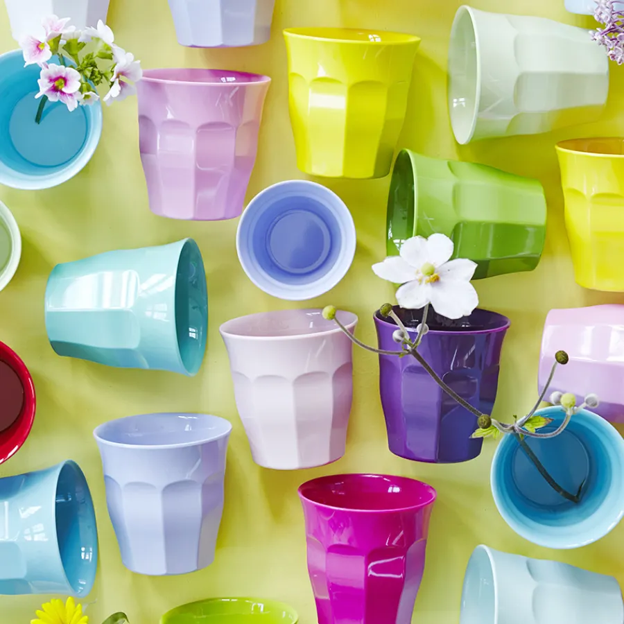 Rice Melamin Becher Basic Colours Hot