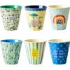 Rice Melamin Becher Funky Prints 6er-Set Sale