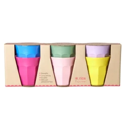 Rice Melamin Becher Klein Flower me happy 6er-Set Sale