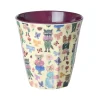 Rice Melamin Becher Nathalie Lété 250 ml Bordeaux Hot
