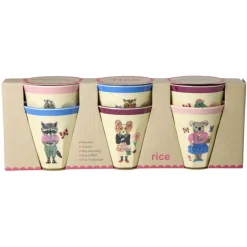 Rice Melamin Becher Nathalie Lété 250 ml 6er-Set Best